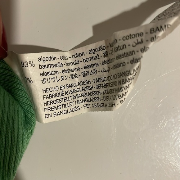 Zara Ribbed Crop tank - Picture 3 of 3